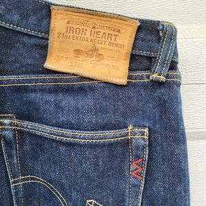 Iron Heart IH-634S 21 oz Japanese Denim size 35 Selvedge Indigo 634 japan